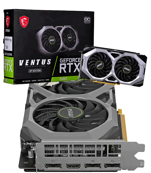 купить видеокарту GeForce RTX 2060 VENTUS GP OC в Луганске