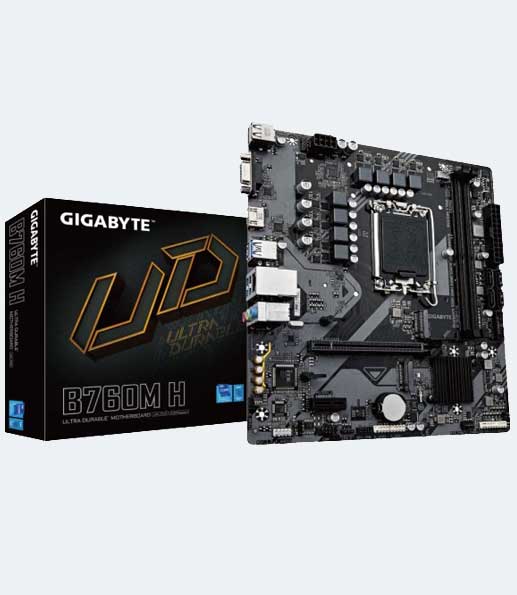 Материнская плата GIGABYTE B760M H DDR4 купить в Луганске