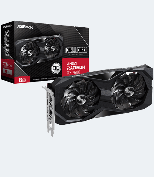 Видеокарта ASRock AMD Radeon RX 7600